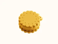 Large Biscuit / single color