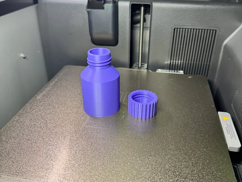 Threaded Bottle & Cap Generator
