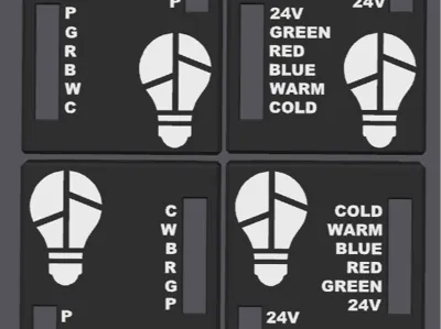 BL Led Controller Case Different Orientations