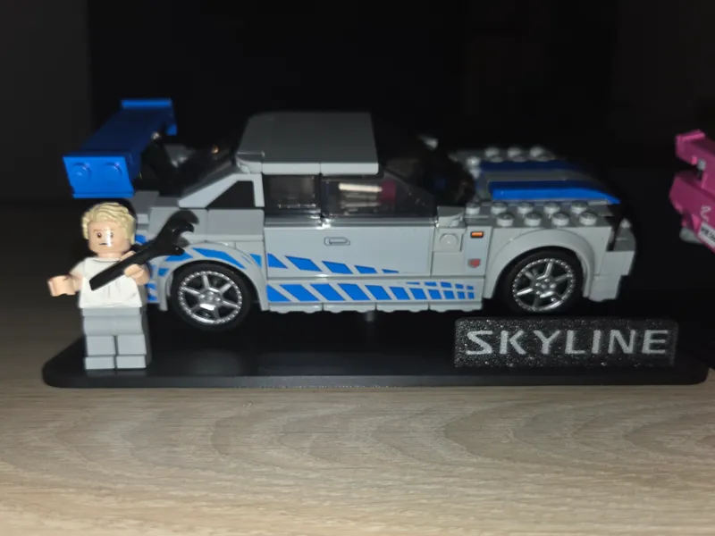 Speed Champions Hanging shelf Brick