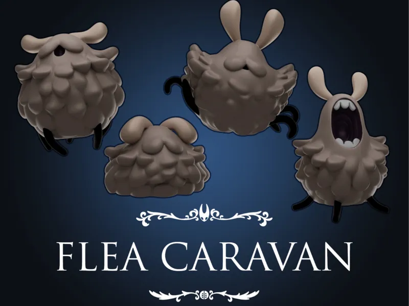 Caravan Fleas - Hollow Knight: Silksong