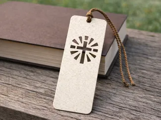 Christian Bookmark – Decorative Cross