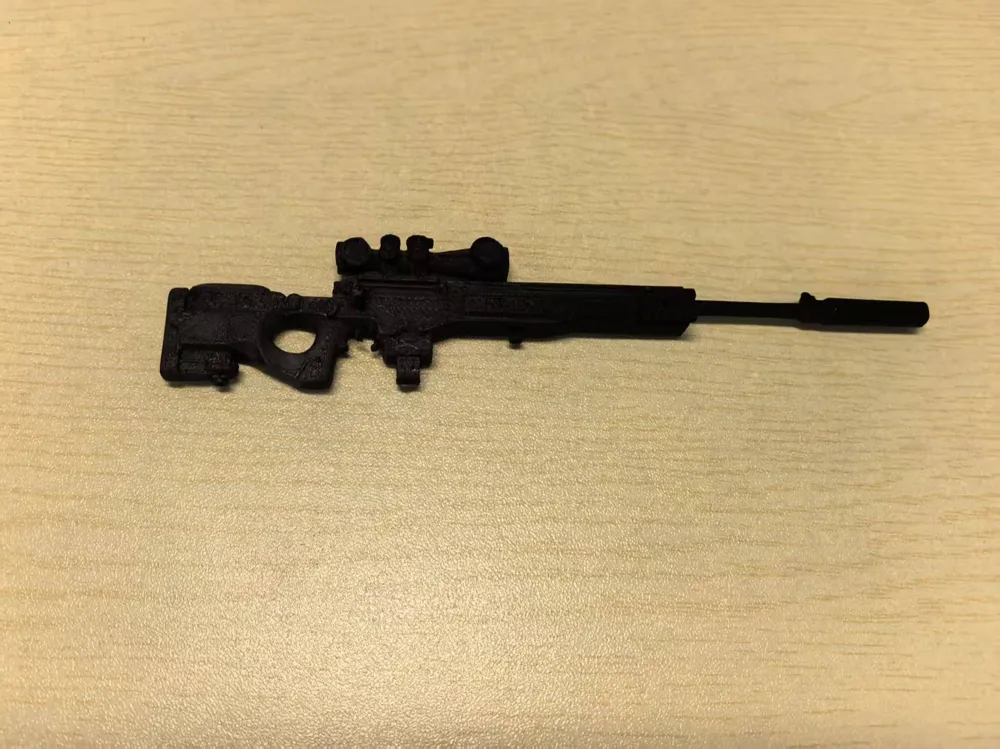 AWM totalmente modificada para Operación Delta - Modelo de impresión 3D ...