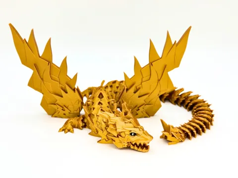 Thunderstrike - Winged Articulated Dragon view 3