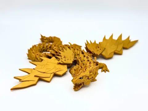 Thunderstrike - Winged Articulated Dragon view 4