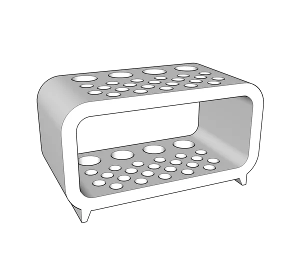 Pot à pinceaux et stylos