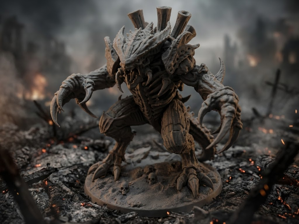 Alien Hive Monster – Grimdark Sci-Fi Creature