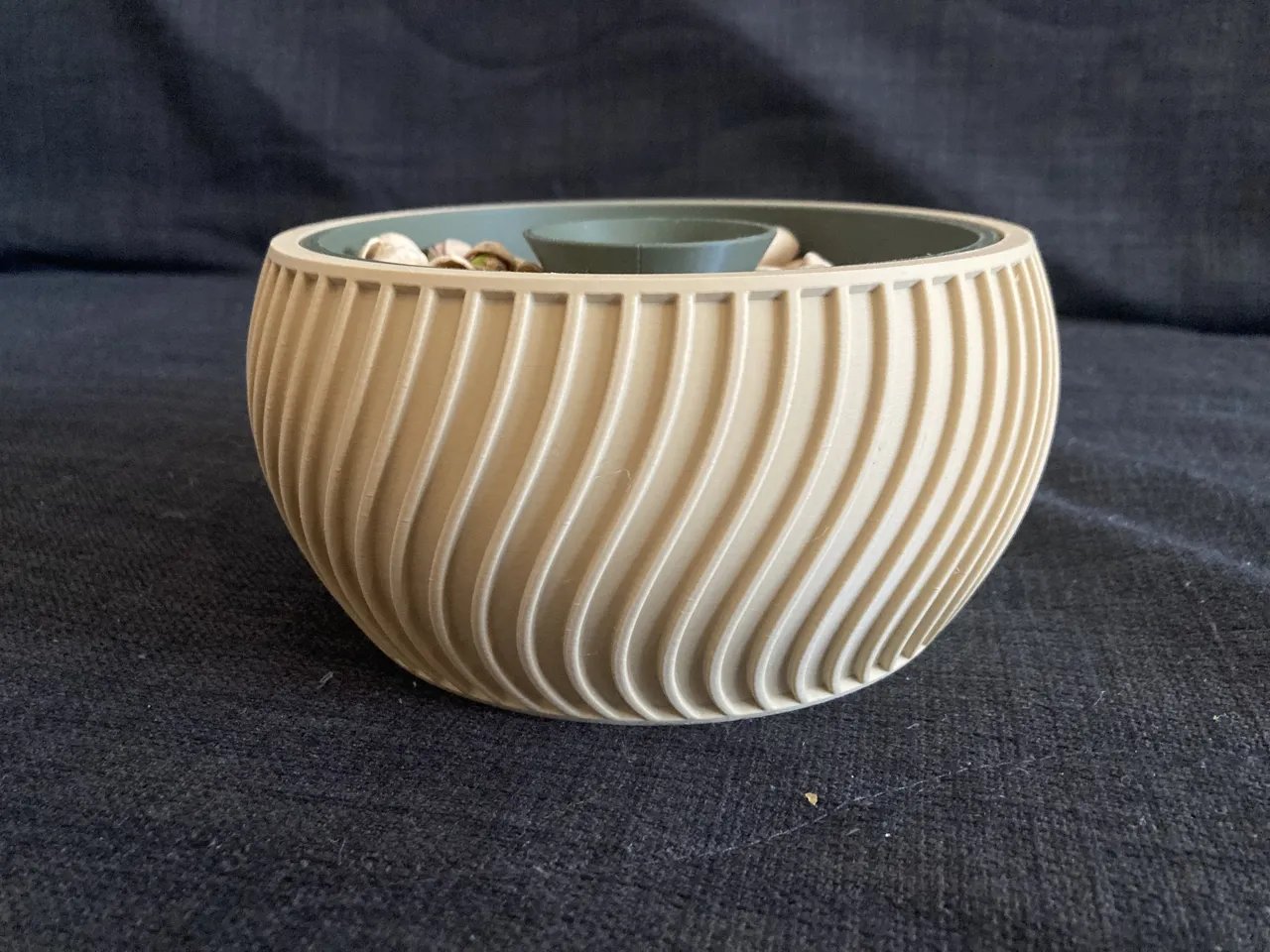 Stylish Pistachio Bowl V2 view 3