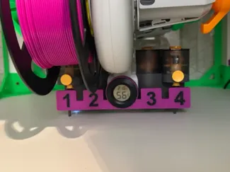 Humidity sensor holder for AMS upside-down