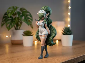 Nurse Gardevoir Figure (Pokémon Fanart)