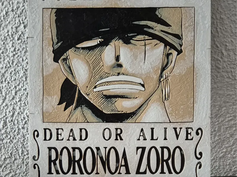 One Piece - Roronoa Zoro - Hueforge