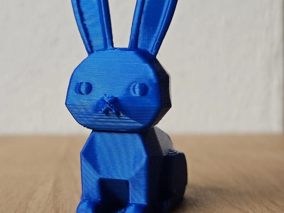 Cute Boxy Rabbit - Free 3D Print Model - MakerWorld