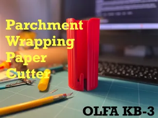 PARCHMENT & WRAPPING PAPER CUTTER