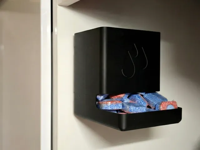 Dishwasher Tablet Box | With Smart Slide Mount