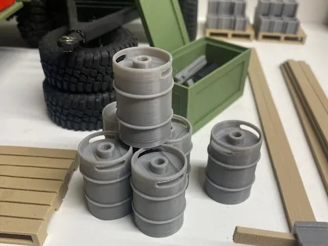 1:18 scale keg 