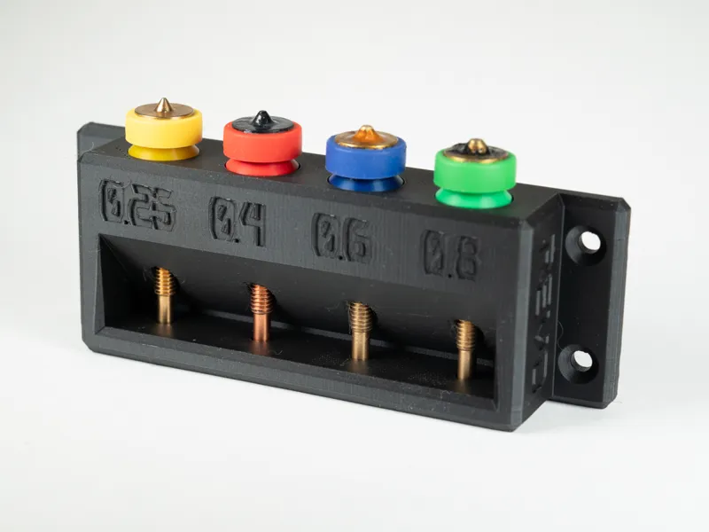 Revo Nozzle Holder with Color Coded inserts 