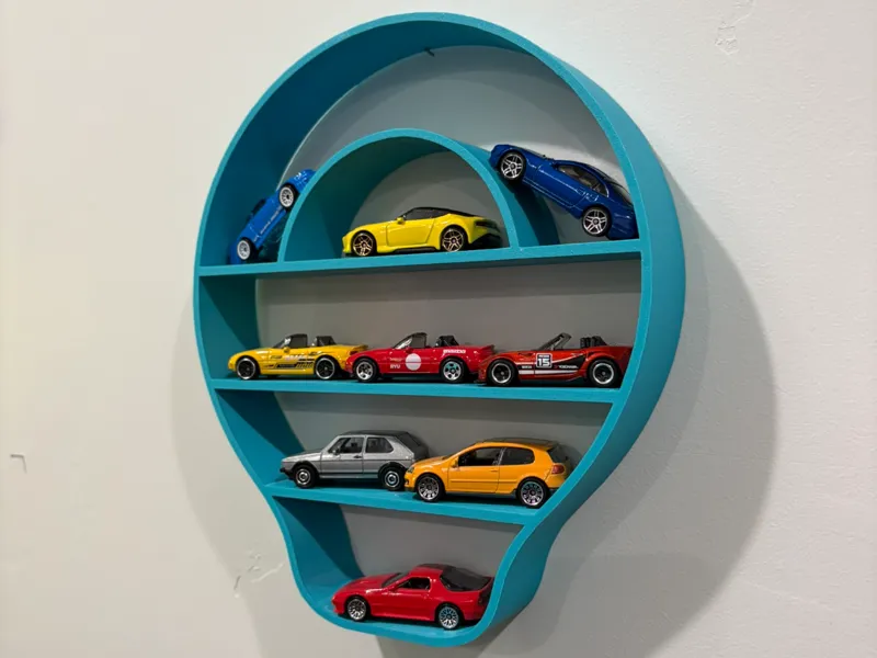 Lightbulb Display Shelf