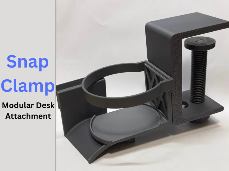 SnapClamp – Modular Desk Attachment