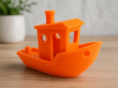 The legendary 3D Benchy!