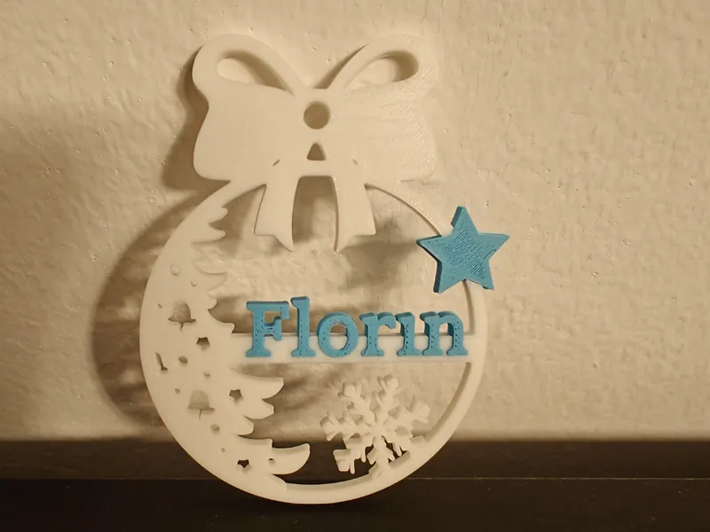 personalized Christmas ornaments