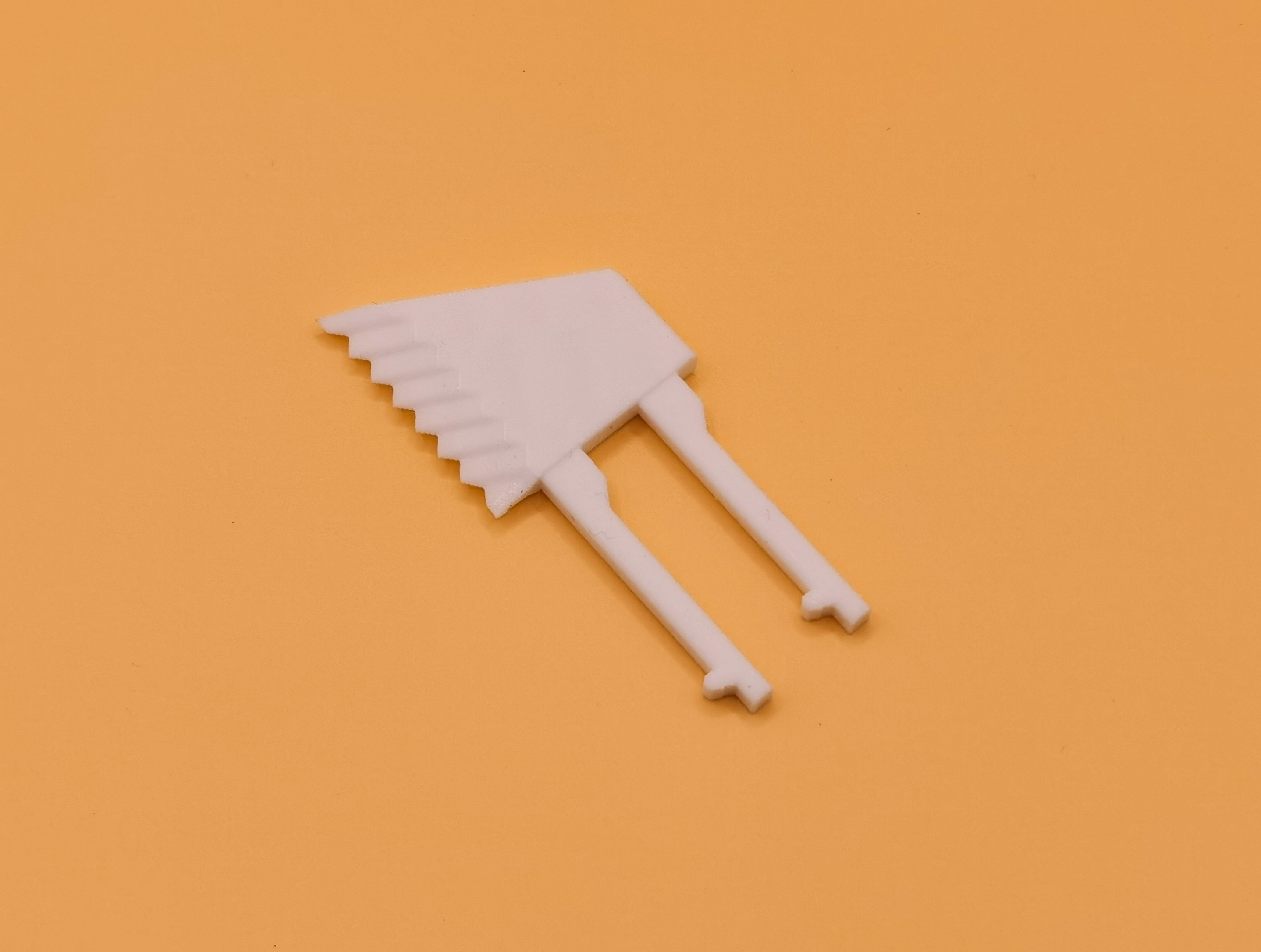 Miniatura 2 do modelo 3D 拆快递萝卜刀2.0（一体化打印，可换刀头）