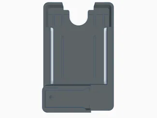8 card holder with YubiKey holder