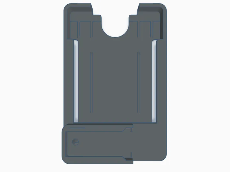 8 card holder with YubiKey holder
