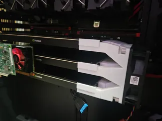 NVIDIA tesla T10 三路显卡导风罩(9cm、9.2cm风扇适用)