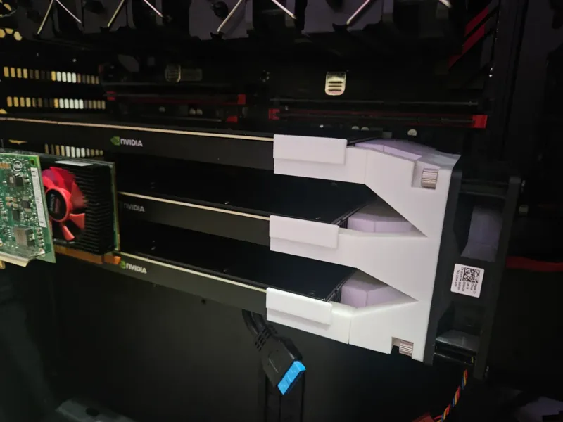 NVIDIA tesla T10 三路显卡导风罩（9cm、9.2cm风扇适用）
