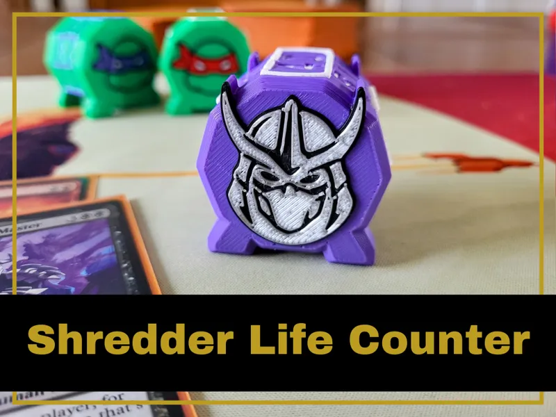 Shredder Life Counter | TMNT