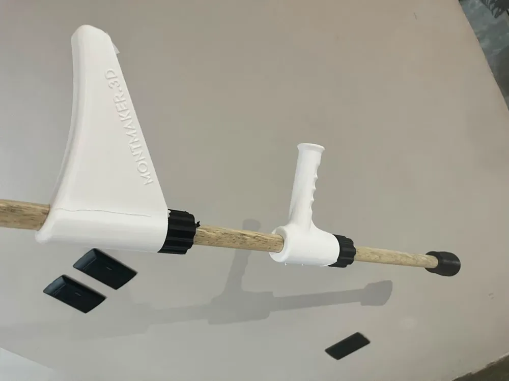 Muleta para niños con palo de escoba / Children's Crutch (broomstick)