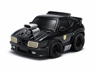 MadMax Chibi Car – 3D Printable Cartoon Muscle Car
