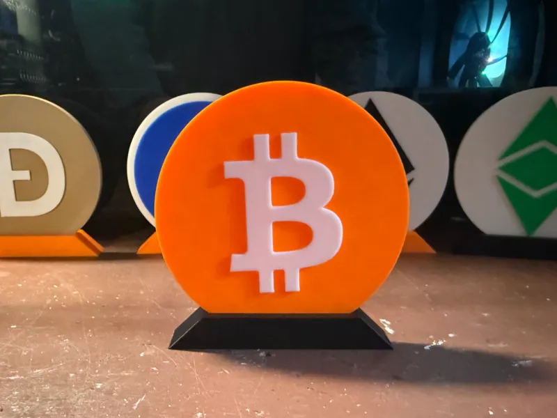 Bitcoin Display Sign
