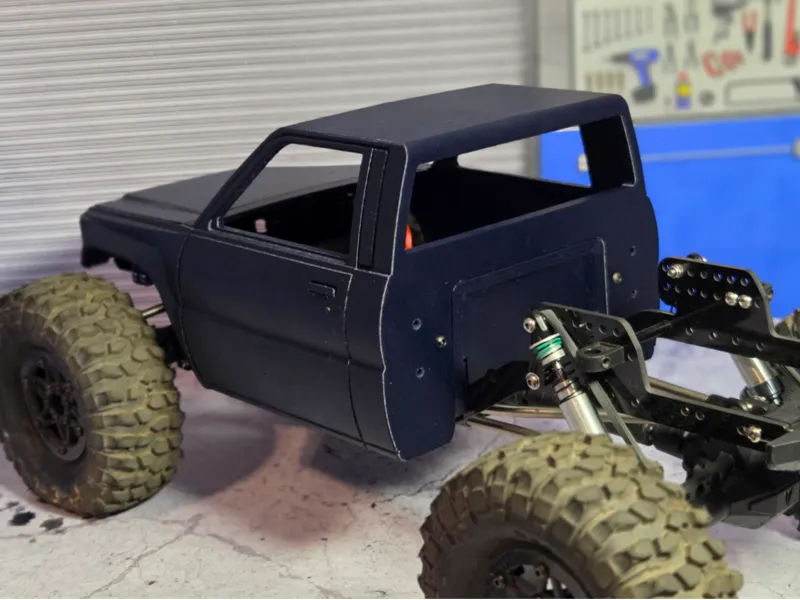 Cab Only Filler Panel for 1/10 Toyota Comp Crawler