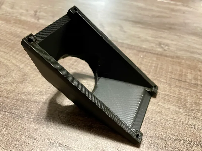 Bitaxe rear fan enclosure adapter