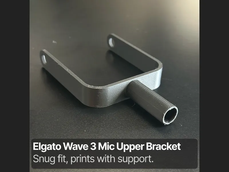 Elgato Wave 3 Mic Upper Bracket (w/ support)