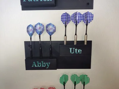 Wall Mount for Darts