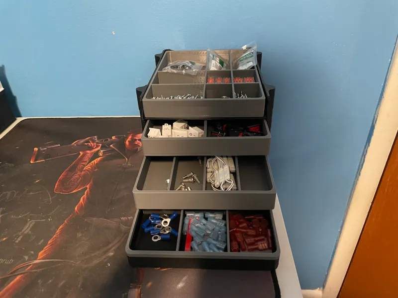 Desk Organizer /screws / bolts / Looks like HDD Caddy