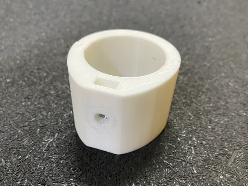 Abraçadeira 32mm para suporte de garrafa na bike