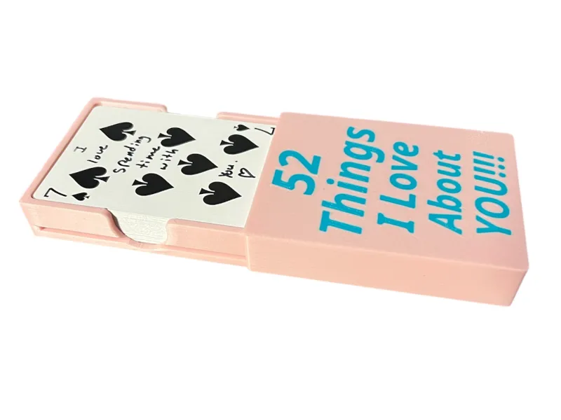 52 Reasons Why I Love You! Card Sleeve