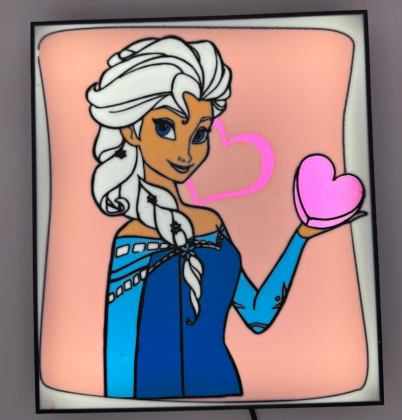 Elsa Lightbox