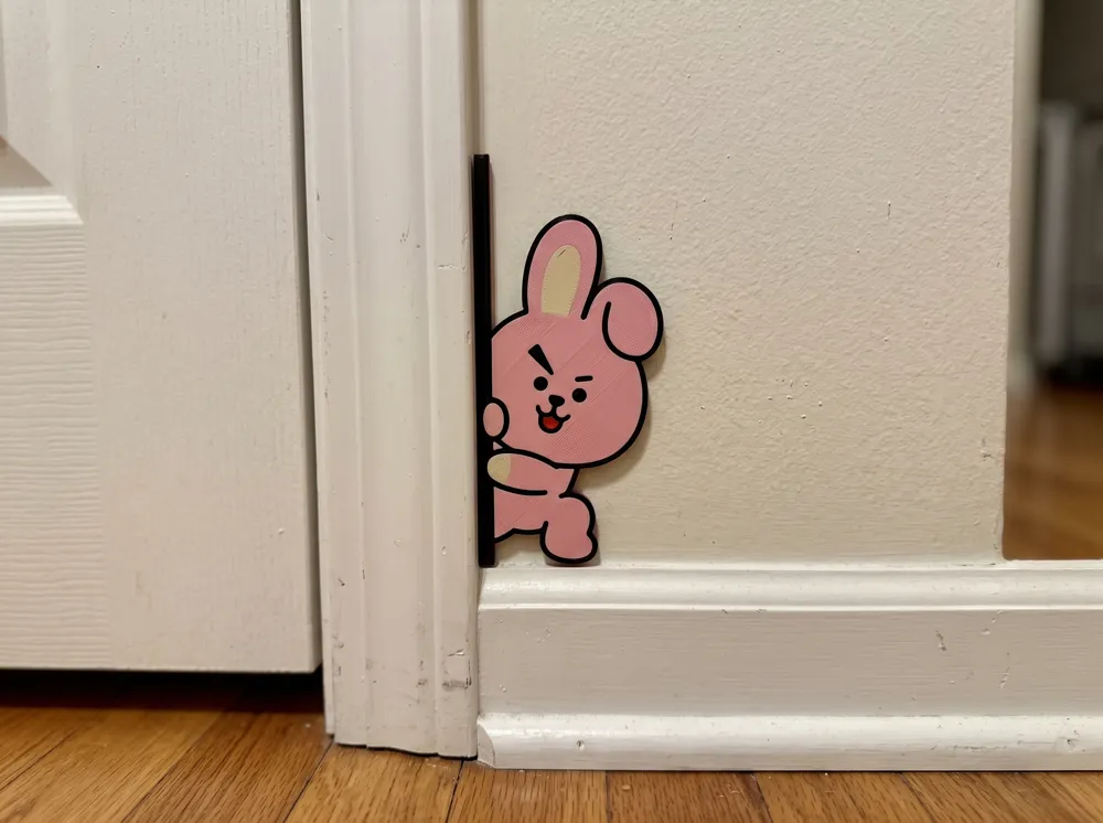 Decoracion de pared - COOKY - BTS21 (AMS/NO AMS) - Free 3D Print Model ...