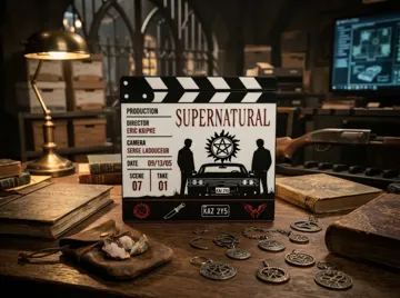 Modelo para impresión 3D: Supernatural Movie Clapboard | Winchester Brothers — vista de referencia 4