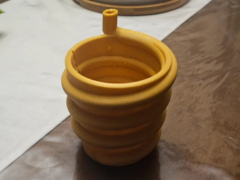 Cup with working straw! (Not original idea)