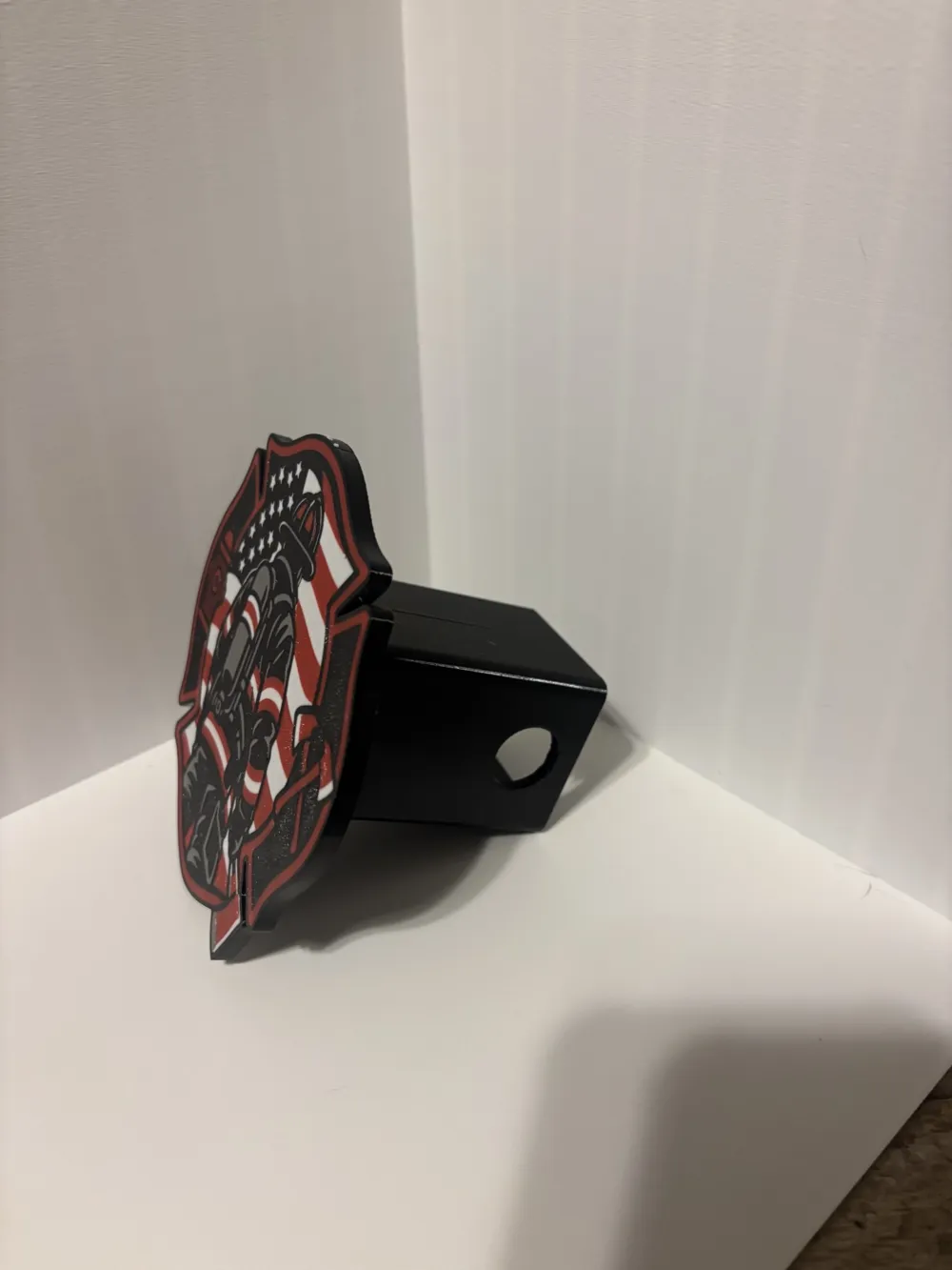 fire fighter hitch cover - Free 3D Print Model - MakerWorld
