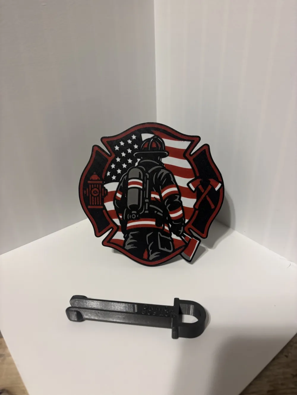 fire fighter hitch cover - Free 3D Print Model - MakerWorld