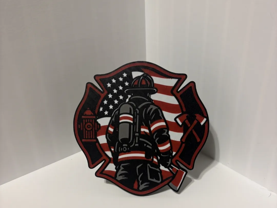fire fighter hitch cover - Free 3D Print Model - MakerWorld