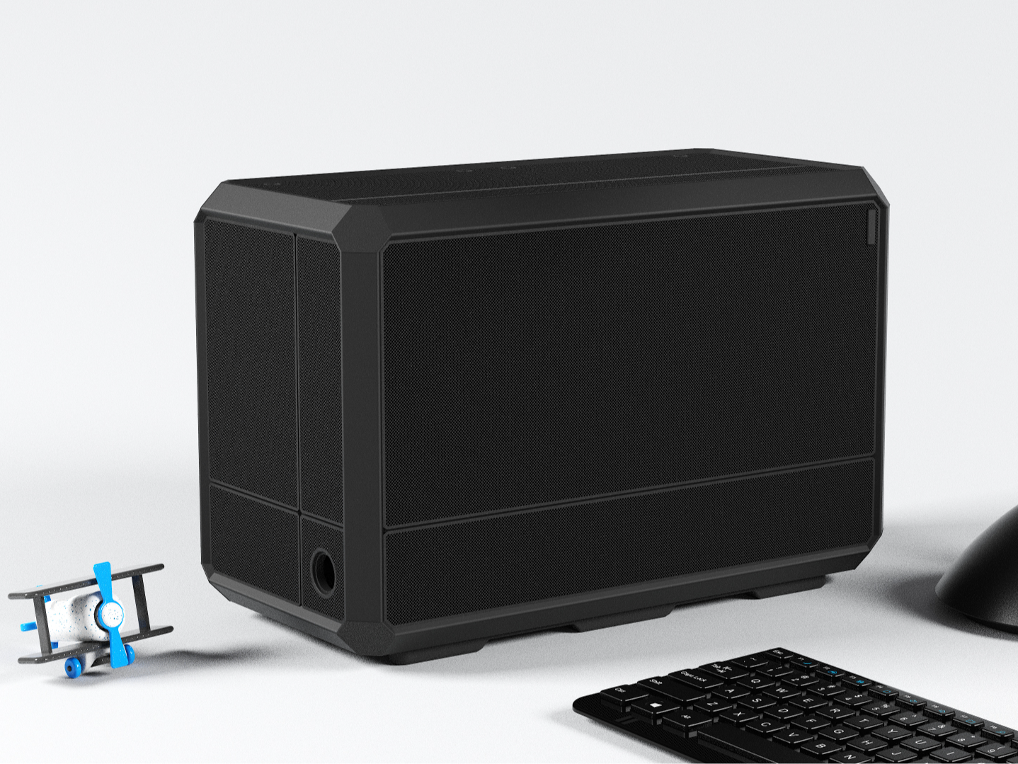その他 DIY-PC Gabinete DIY para PC A4 ITX em alumínio, design minimalista