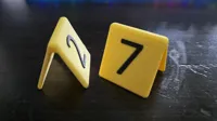 100% Scale - Dummy 13 CSI Evidence Marker - Single Color
