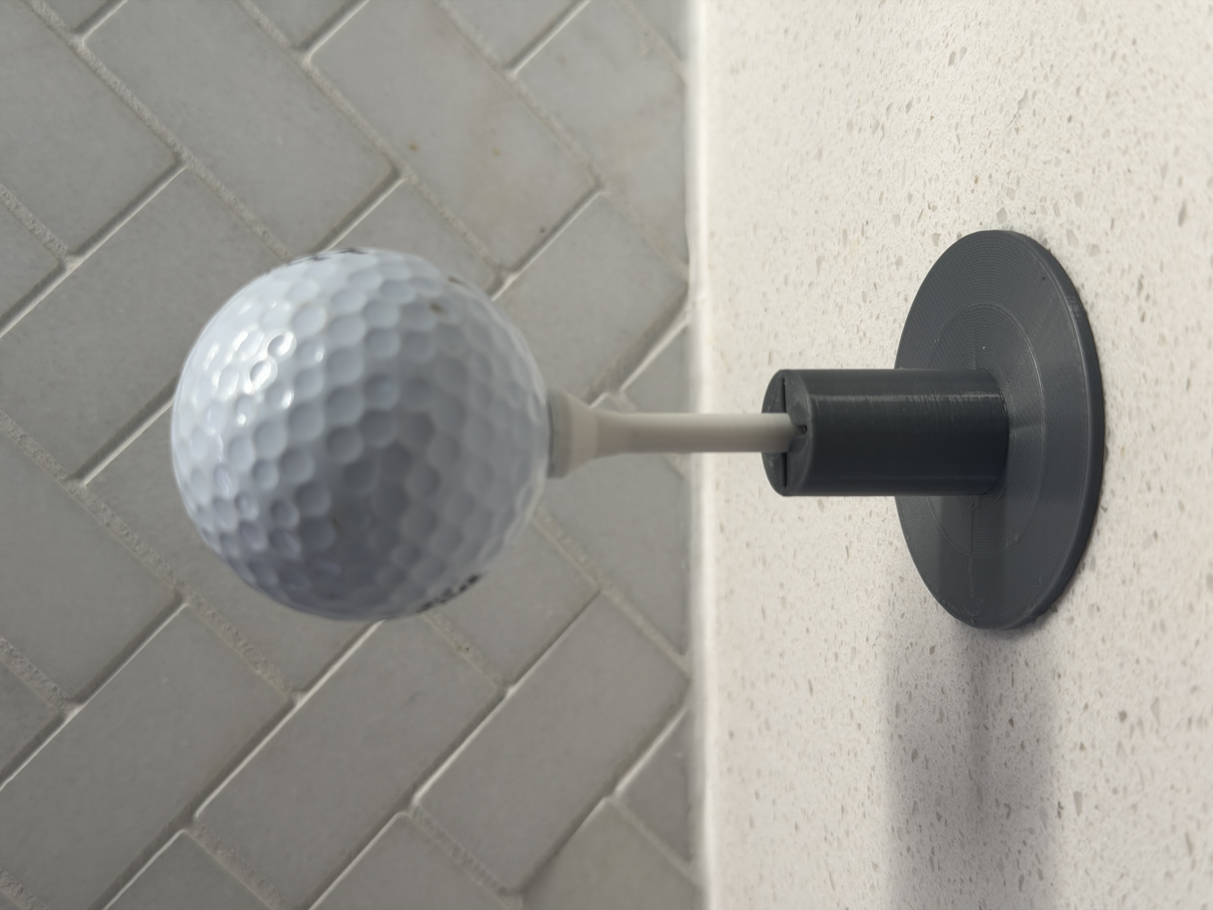 Miniatura 2 do modelo 3D Golf Mat Tee